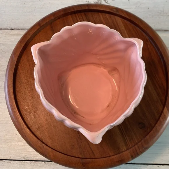 Vintage Ron Gordon Designs Pink Ceramic Art Deco Planter - Picture 6 of 9